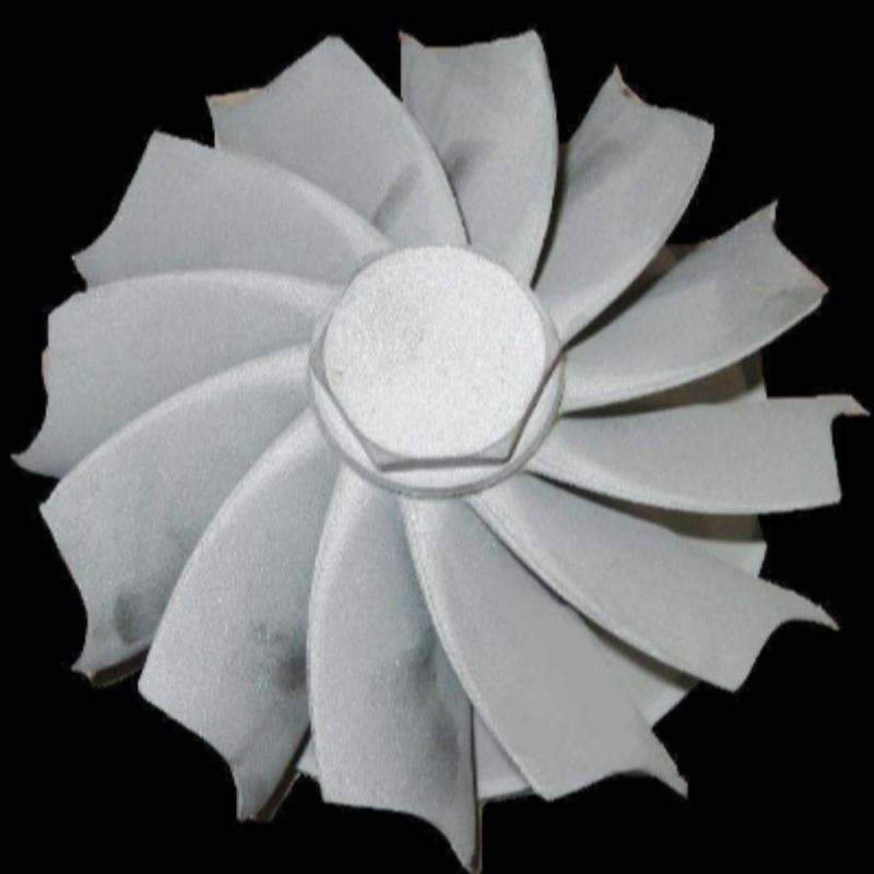 MODELO MULTICALA DE SUPERLOS DE CRISTAL DE SOLOS PARA HOJAS DE TURBINA DE GAS
